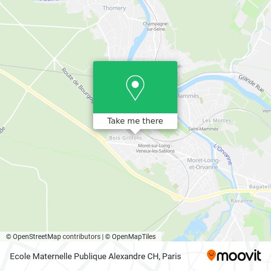 Ecole Maternelle Publique Alexandre CH map