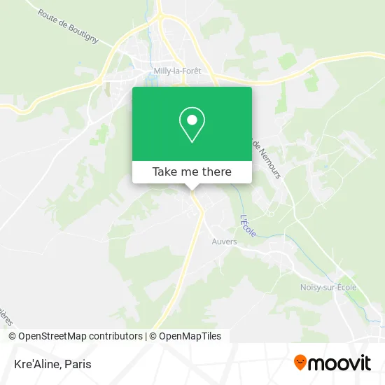 Kre'Aline map