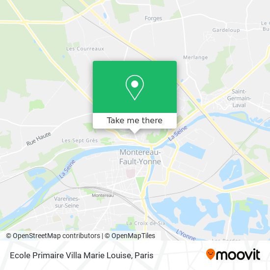 Ecole Primaire Villa Marie Louise map