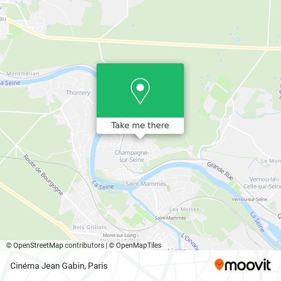 Cinéma Jean Gabin map
