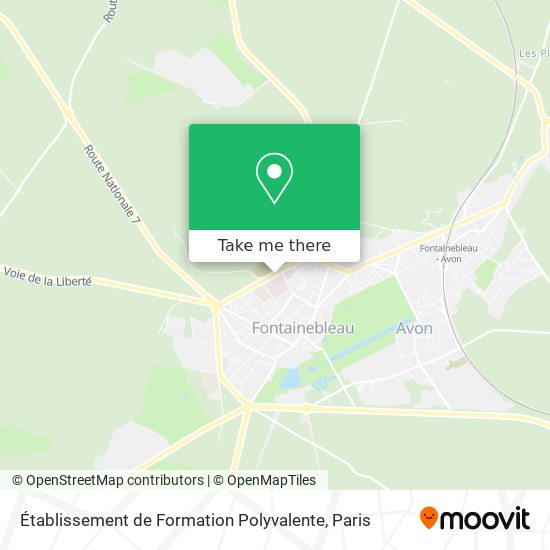 Mapa Établissement de Formation Polyvalente