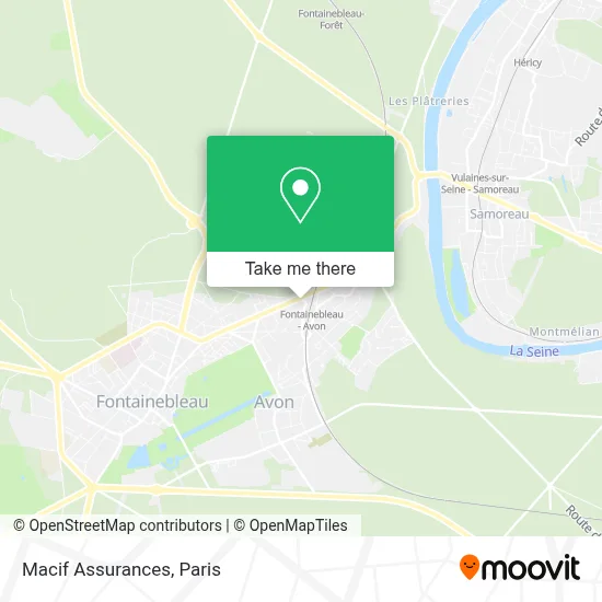 Macif Assurances map