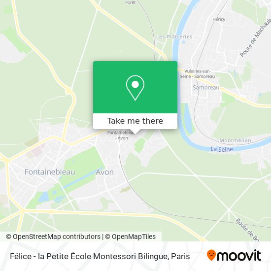 Félice - la Petite École Montessori Bilingue map