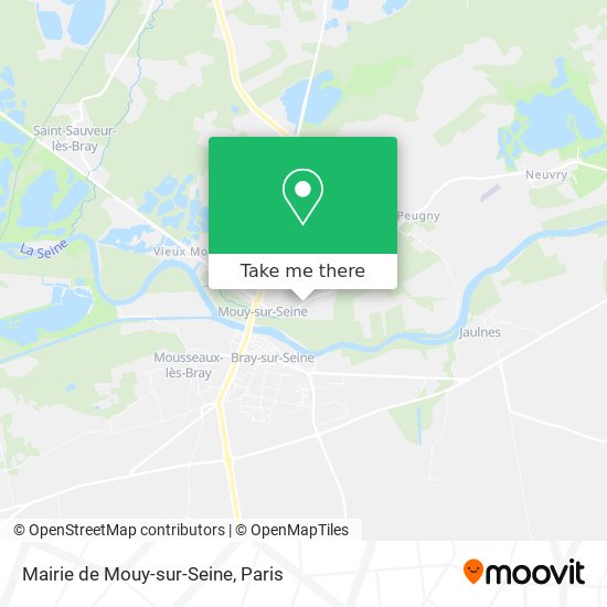 Mairie de Mouy-sur-Seine map