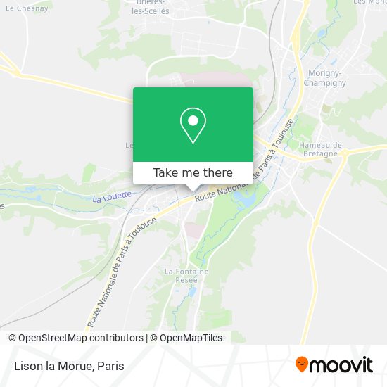 Lison la Morue map