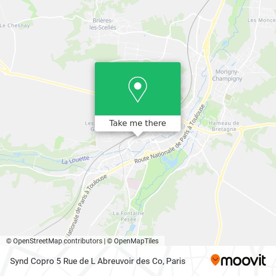 Synd Copro 5 Rue de L Abreuvoir des Co map