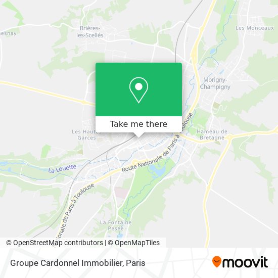 Groupe Cardonnel Immobilier map