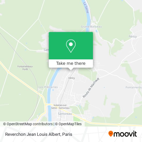 Mapa Reverchon Jean Louis Albert