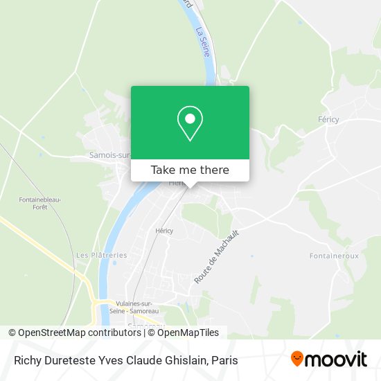 Richy Dureteste Yves Claude Ghislain map