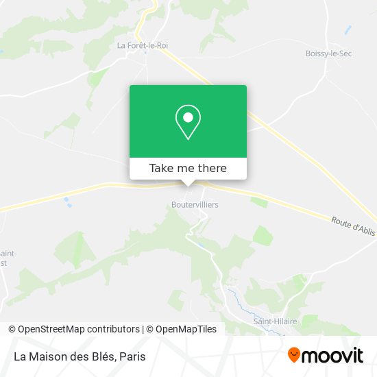 La Maison des Blés map