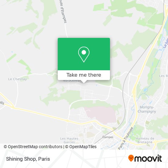 Shining Shop map