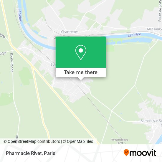 Pharmacie Rivet map