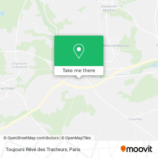 Mapa Toujours Rêvé des Tracteurs