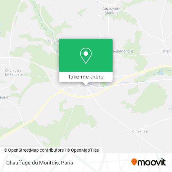 Chauffage du Montois map