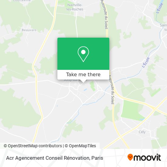 Acr Agencement Conseil Rénovation map