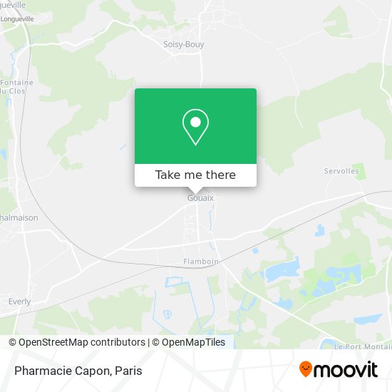 Pharmacie Capon map