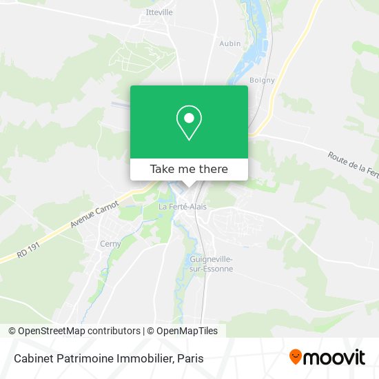 Cabinet Patrimoine Immobilier map