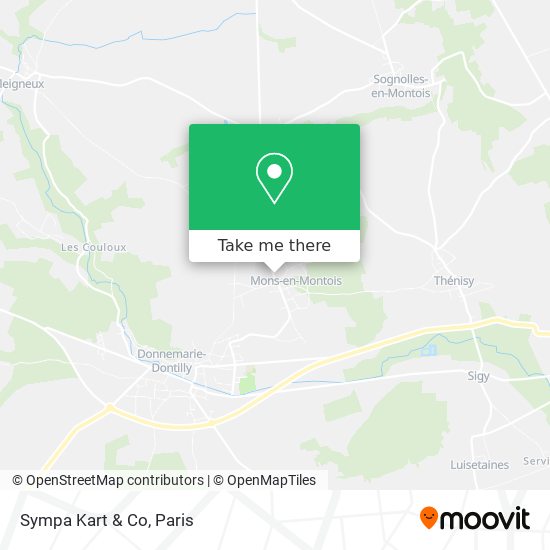 Sympa Kart & Co map