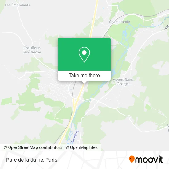 Parc de la Juine map