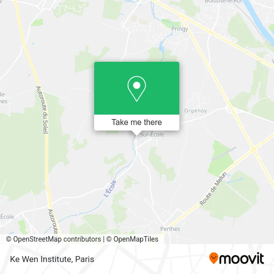 Ke Wen Institute map