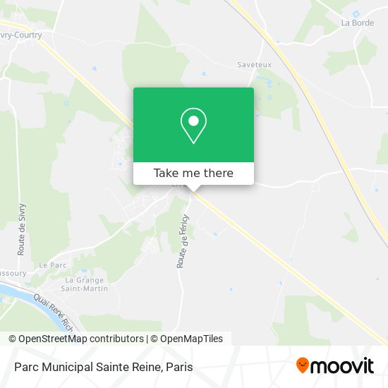 Parc Municipal Sainte Reine map