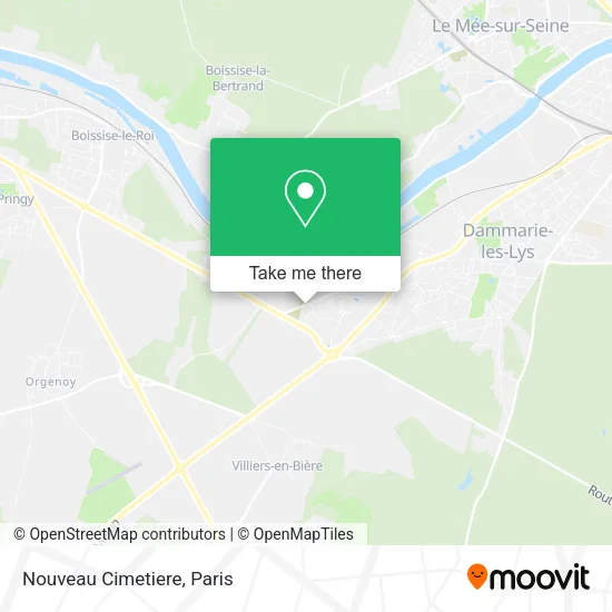 Nouveau Cimetiere map