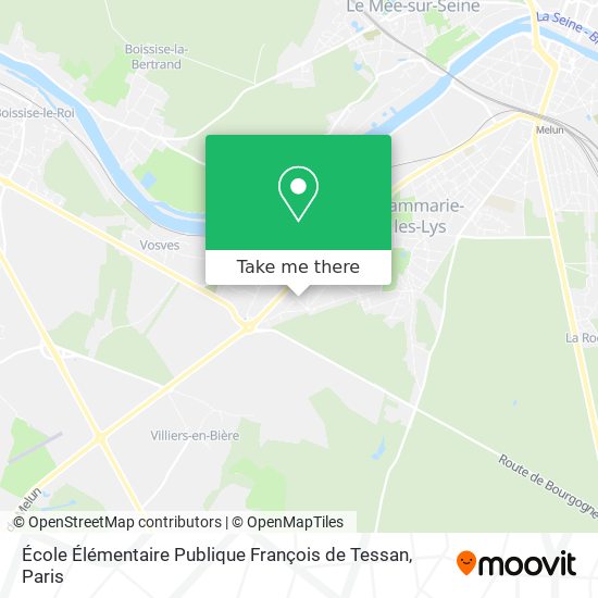 École Élémentaire Publique François de Tessan map