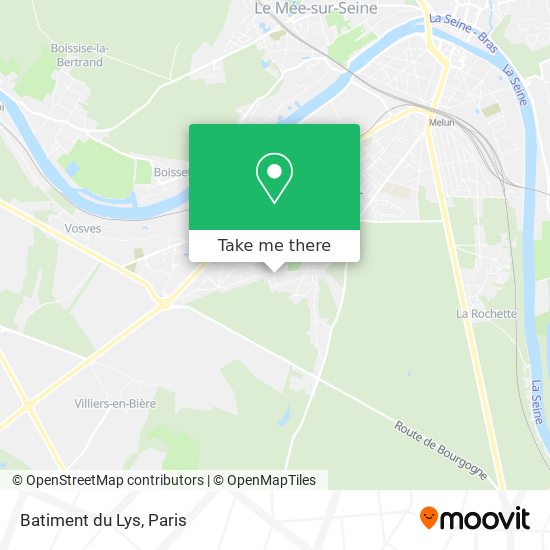 Batiment du Lys map