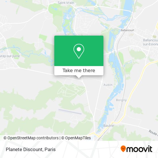 Planete Discount map