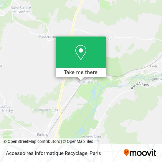 Accessoires Informatique Recyclage map