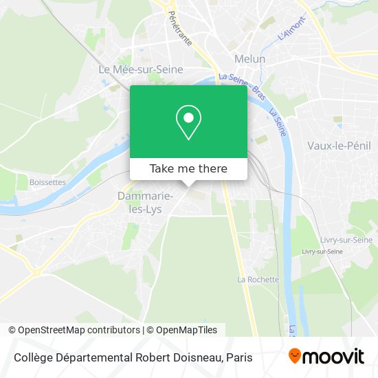 Collège Départemental Robert Doisneau map