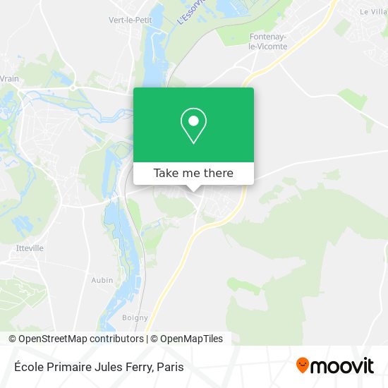 Mapa École Primaire Jules Ferry