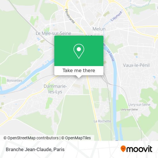 Branche Jean-Claude map