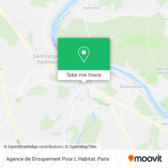 Agence de Groupement Pour L Habitat map