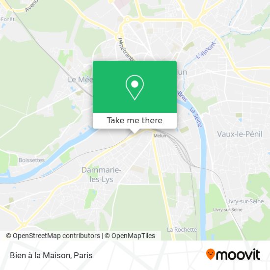 Bien à la Maison map