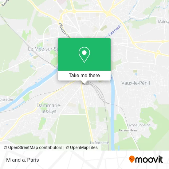 M and a map