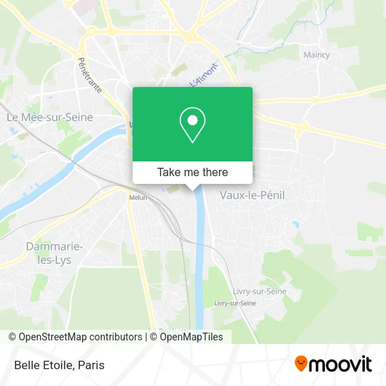 Belle Etoile map