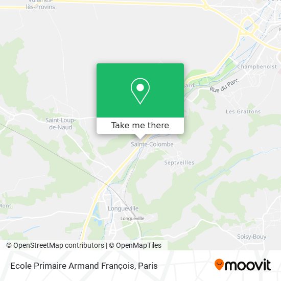 Mapa Ecole Primaire Armand François