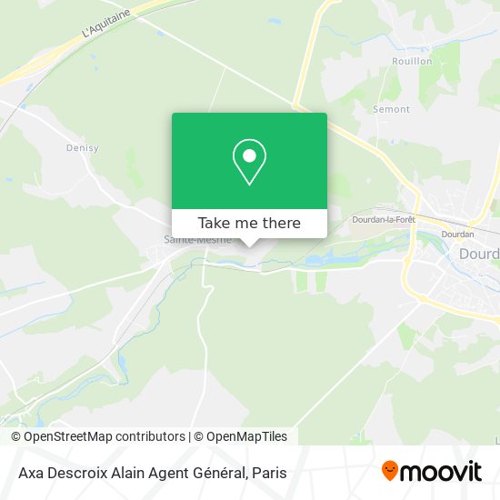 Axa Descroix Alain Agent Général map