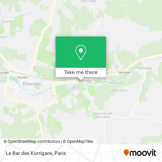 Mapa Le Bar des Korrigans