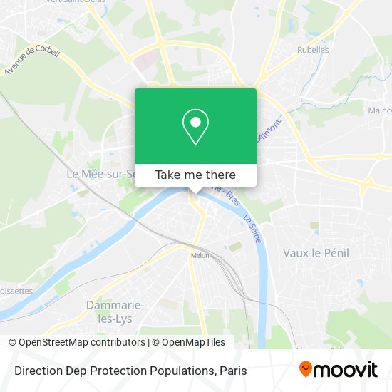 Direction Dep Protection Populations map