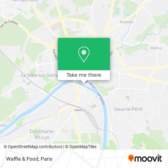 Mapa Waffle & Food