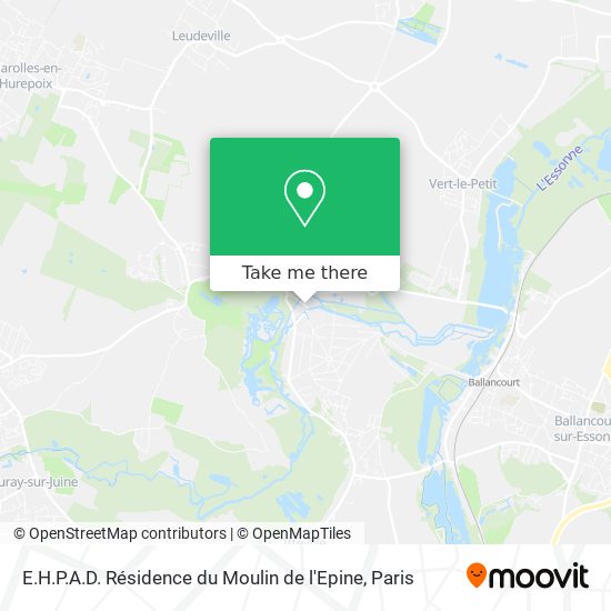 E.H.P.A.D. Résidence du Moulin de l'Epine map