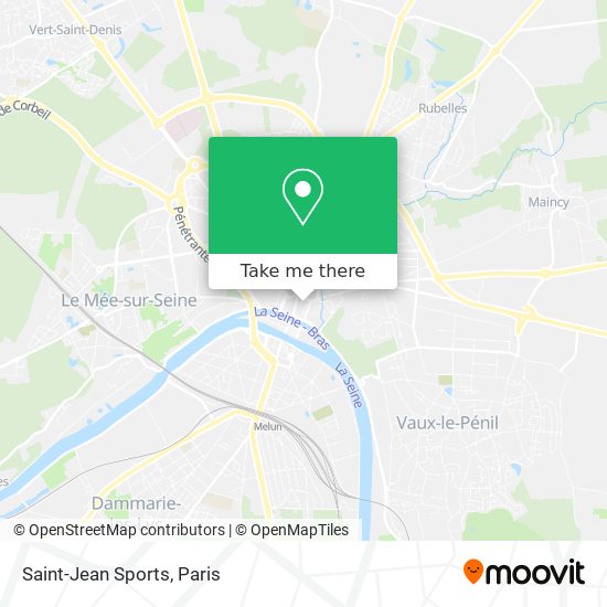 Mapa Saint-Jean Sports