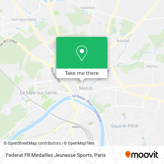 Federat FR Medailles Jeunesse Sports map