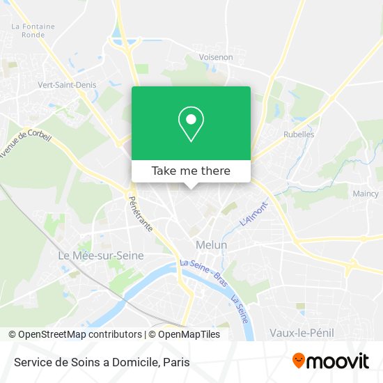 Mapa Service de Soins a Domicile