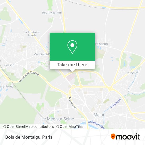 Bois de Montaigu map