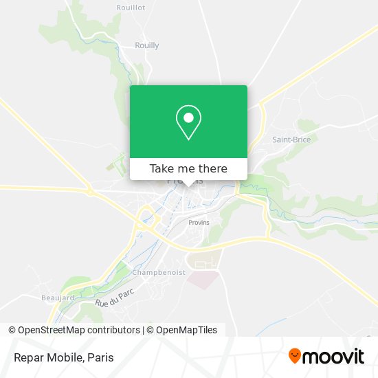 Repar Mobile map