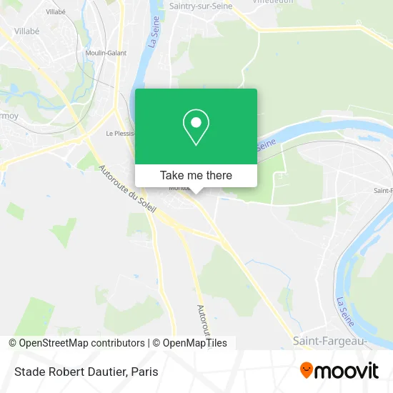 Stade Robert Dautier map