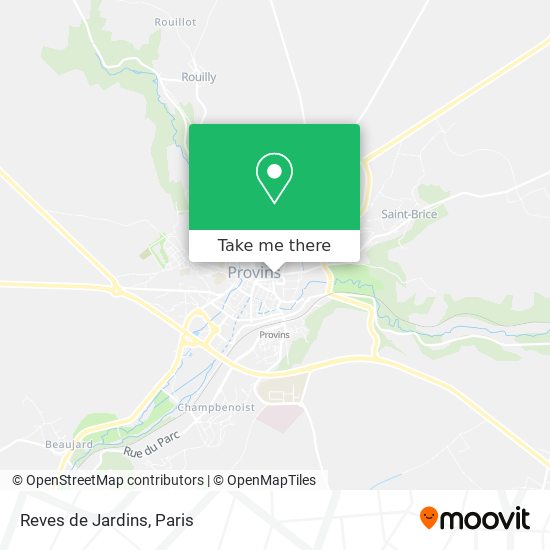 Reves de Jardins map